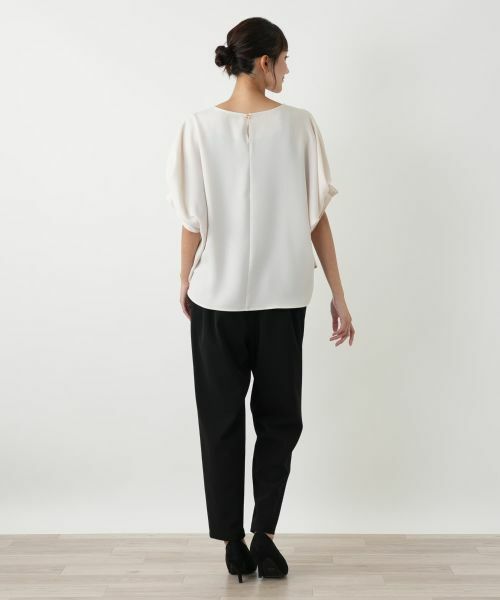 Leilian PLUS HOUSE / レリアンプラスハウス シャツ・ブラウス | タックスリーブブラウス【NEMIKA】 | 詳細6