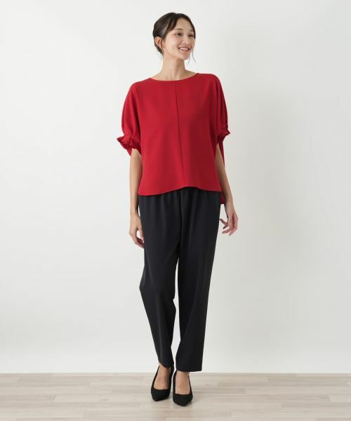 Leilian PLUS HOUSE / レリアンプラスハウス シャツ・ブラウス | タックスリーブブラウス【NEMIKA】 | 詳細7