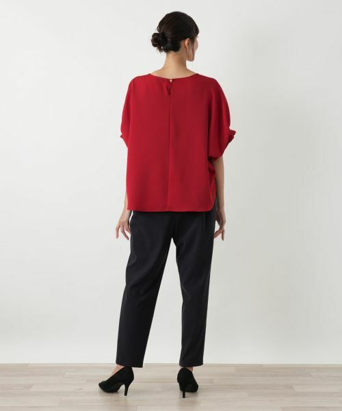 Leilian PLUS HOUSE / レリアンプラスハウス シャツ・ブラウス | タックスリーブブラウス【NEMIKA】 | 詳細9