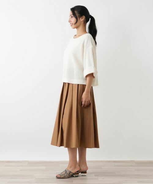 Leilian PLUS HOUSE / レリアンプラスハウス シャツ・ブラウス | ワイドスリーブプルオーバー【NEMIKA】 | 詳細2