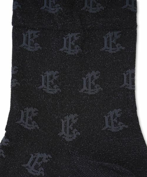 Leilian PLUS HOUSE / レリアンプラスハウス ソックス | ラメショートソックス | 詳細2