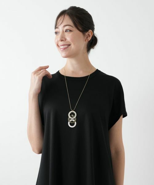 Leilian PLUS HOUSE / レリアンプラスハウス ネックレス・ペンダント・チョーカー | サークルモチーフネックレス | 詳細3