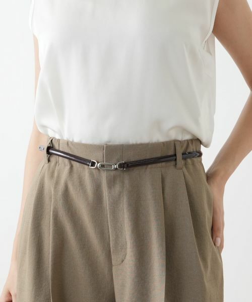 Leilian PLUS HOUSE / レリアンプラスハウス ベルト・サスペンダー | ナローベルト | 詳細6