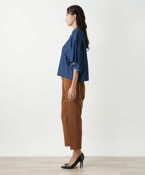 Leilian PLUS HOUSE / レリアンプラスハウス シャツ・ブラウス | ワイドスリーブブラウス【NEMIKA】 | 詳細2