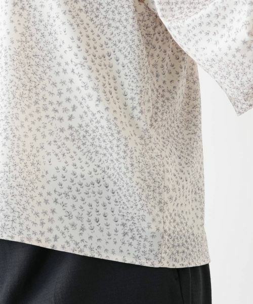 Leilian PLUS HOUSE / レリアンプラスハウス シャツ・ブラウス | フラワープリントブラウス【NEMIKA】 | 詳細13