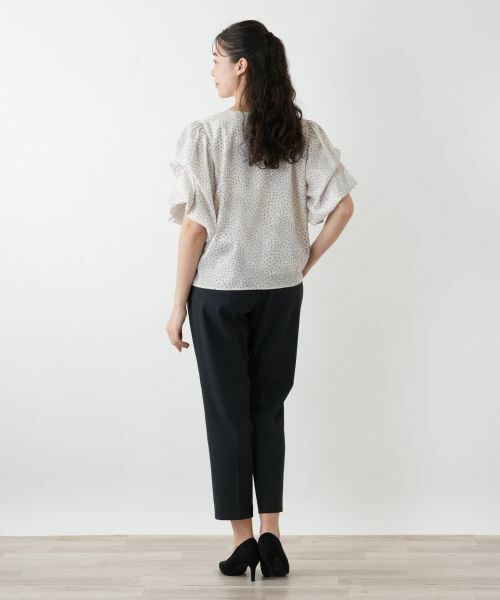 Leilian PLUS HOUSE / レリアンプラスハウス シャツ・ブラウス | フラワープリントブラウス【NEMIKA】 | 詳細6