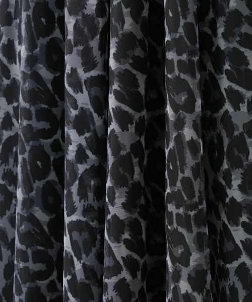 Leilian PLUS HOUSE / レリアンプラスハウス ミニ・ひざ丈スカート | プリントチュールロングスカート【NEMIKA】 | 詳細13