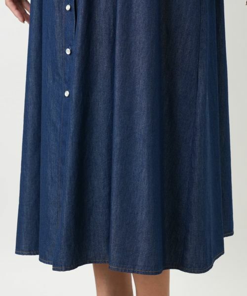 Leilian PLUS HOUSE / レリアンプラスハウス ドレス | フリルスタンドカラーワンピース【NEMIKA】 | 詳細11