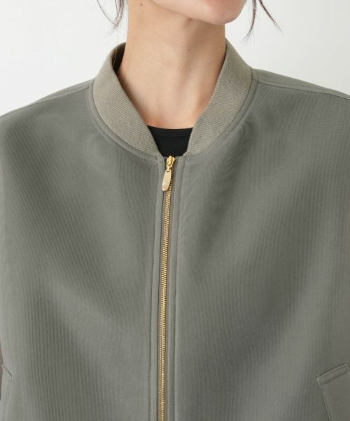 Leilian PLUS HOUSE / レリアンプラスハウス その他アウター | シアージップブルゾン【NEMIKA】 | 詳細14