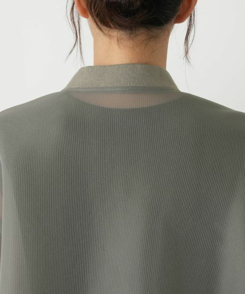 Leilian PLUS HOUSE / レリアンプラスハウス その他アウター | シアージップブルゾン【NEMIKA】 | 詳細15