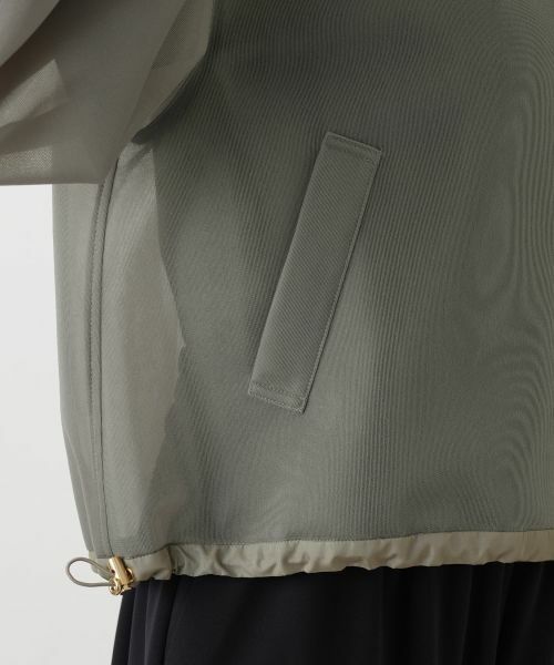 Leilian PLUS HOUSE / レリアンプラスハウス その他アウター | シアージップブルゾン【NEMIKA】 | 詳細16