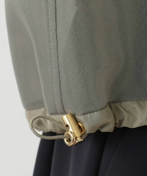 Leilian PLUS HOUSE / レリアンプラスハウス その他アウター | シアージップブルゾン【NEMIKA】 | 詳細17