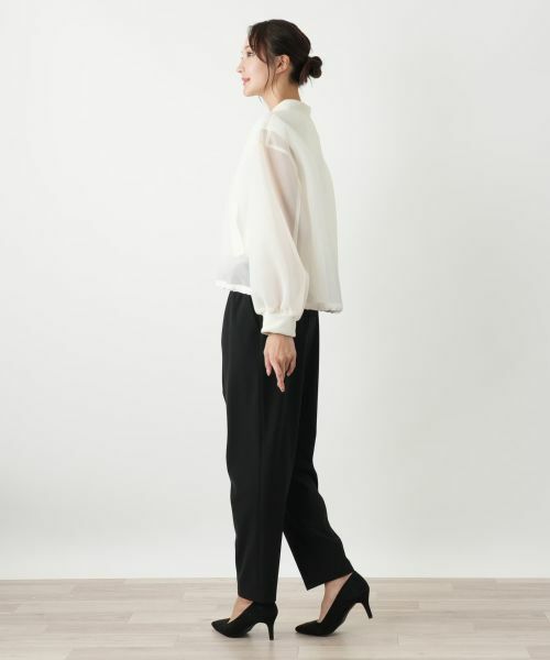 Leilian PLUS HOUSE / レリアンプラスハウス その他アウター | シアージップブルゾン【NEMIKA】 | 詳細5