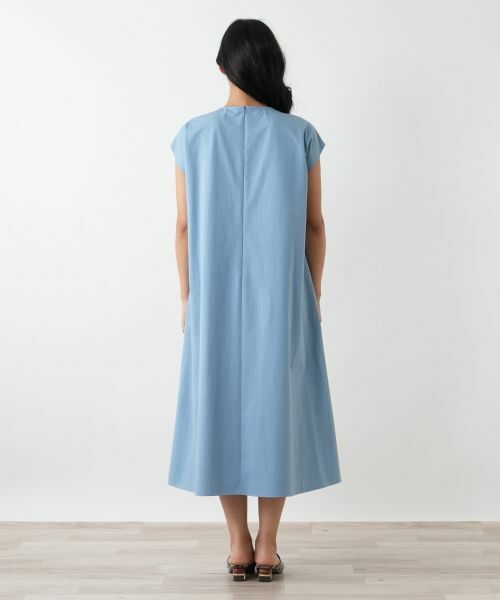 Leilian PLUS HOUSE / レリアンプラスハウス ドレス | ノースリーブフレアワンピース【NEMIKA】 | 詳細15