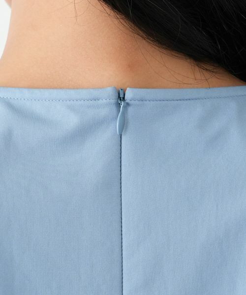 Leilian PLUS HOUSE / レリアンプラスハウス ドレス | ノースリーブフレアワンピース【NEMIKA】 | 詳細20