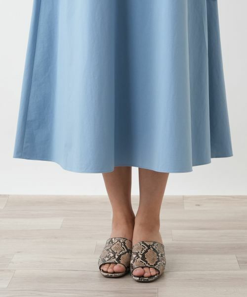 Leilian PLUS HOUSE / レリアンプラスハウス ドレス | ノースリーブフレアワンピース【NEMIKA】 | 詳細21