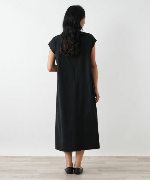 Leilian PLUS HOUSE / レリアンプラスハウス ドレス | ノースリーブフレアワンピース【NEMIKA】 | 詳細3