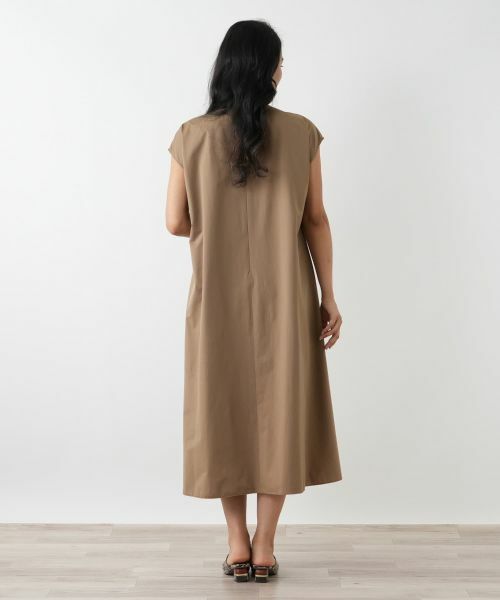 Leilian PLUS HOUSE / レリアンプラスハウス ドレス | ノースリーブフレアワンピース【NEMIKA】 | 詳細6