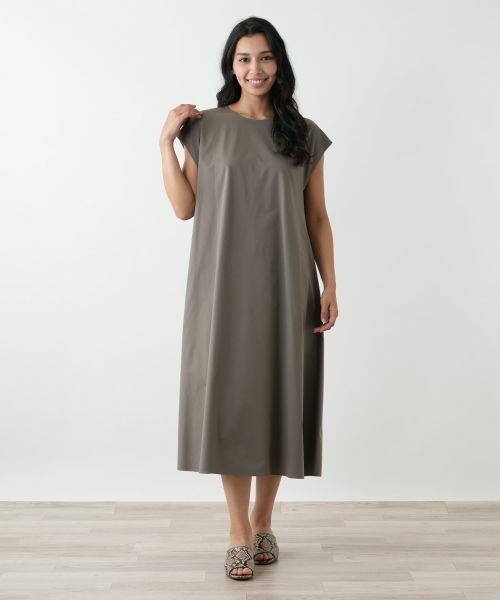 Leilian PLUS HOUSE / レリアンプラスハウス ドレス | ノースリーブフレアワンピース【NEMIKA】 | 詳細7