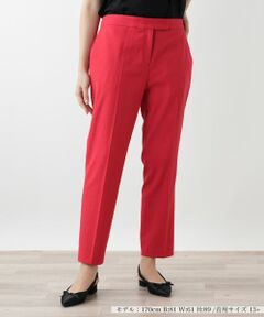 Leilian PLUS HOUSE / レリアンプラスハウス その他パンツ | センタープレスパンツ【NEMIKA】