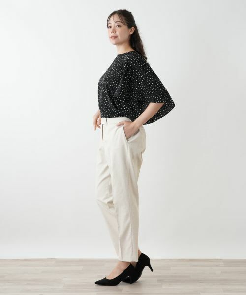 Leilian PLUS HOUSE / レリアンプラスハウス その他パンツ | センタープレスパンツ【NEMIKA】 | 詳細11