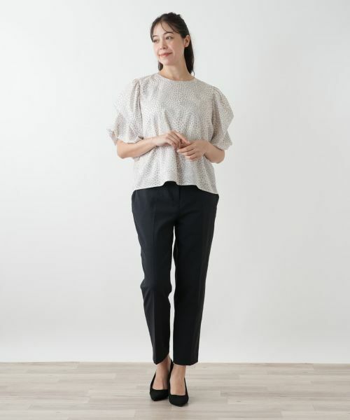 Leilian PLUS HOUSE / レリアンプラスハウス その他パンツ | センタープレスパンツ【NEMIKA】 | 詳細13