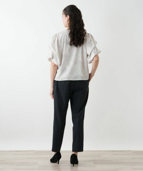 Leilian PLUS HOUSE / レリアンプラスハウス その他パンツ | センタープレスパンツ【NEMIKA】 | 詳細15