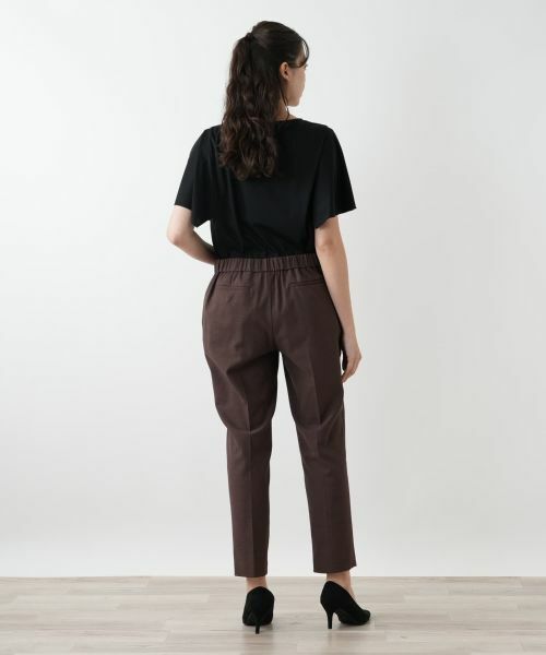 Leilian PLUS HOUSE / レリアンプラスハウス その他パンツ | センタープレスパンツ【NEMIKA】 | 詳細3