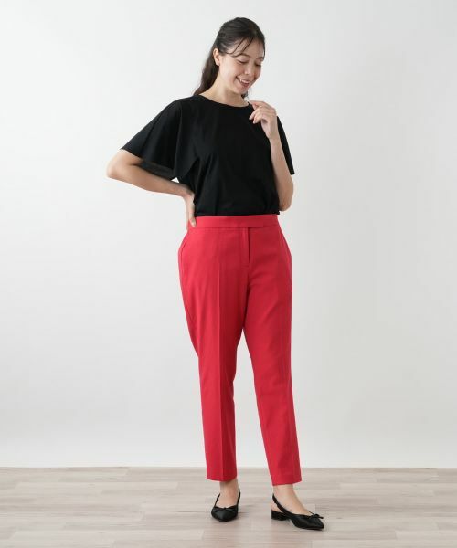 Leilian PLUS HOUSE / レリアンプラスハウス その他パンツ | センタープレスパンツ【NEMIKA】 | 詳細4