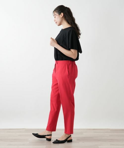 Leilian PLUS HOUSE / レリアンプラスハウス その他パンツ | センタープレスパンツ【NEMIKA】 | 詳細5