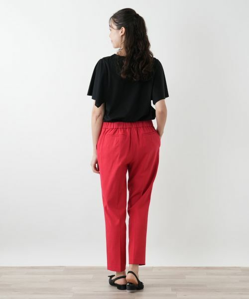 Leilian PLUS HOUSE / レリアンプラスハウス その他パンツ | センタープレスパンツ【NEMIKA】 | 詳細6