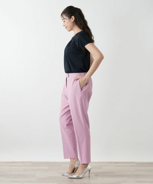 Leilian PLUS HOUSE / レリアンプラスハウス その他パンツ | センタープレスパンツ【NEMIKA】 | 詳細8