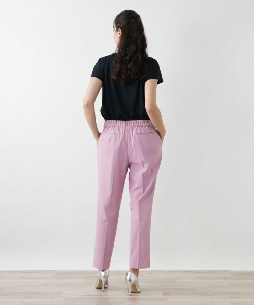 Leilian PLUS HOUSE / レリアンプラスハウス その他パンツ | センタープレスパンツ【NEMIKA】 | 詳細9