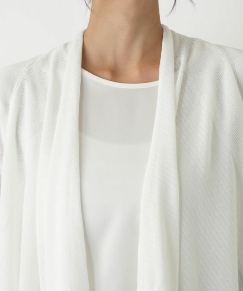 Leilian PLUS HOUSE / レリアンプラスハウス カーディガン・ボレロ | イレギュラーヘムカーディガン | 詳細13
