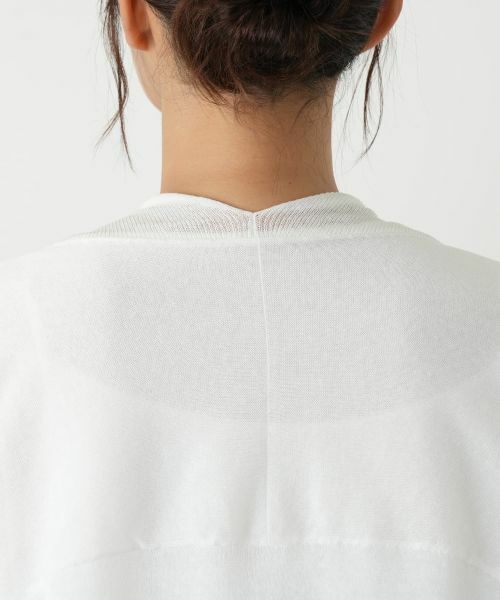 Leilian PLUS HOUSE / レリアンプラスハウス カーディガン・ボレロ | イレギュラーヘムカーディガン | 詳細14