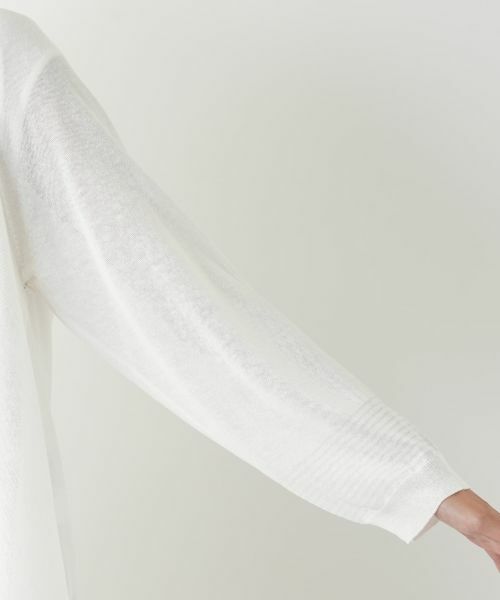 Leilian PLUS HOUSE / レリアンプラスハウス カーディガン・ボレロ | イレギュラーヘムカーディガン | 詳細15