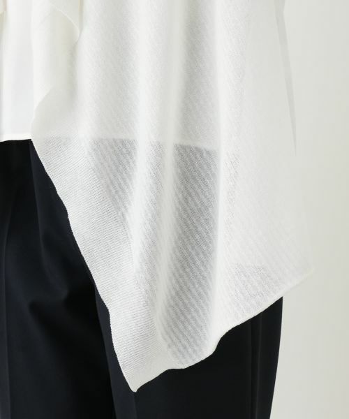 Leilian PLUS HOUSE / レリアンプラスハウス カーディガン・ボレロ | イレギュラーヘムカーディガン | 詳細16