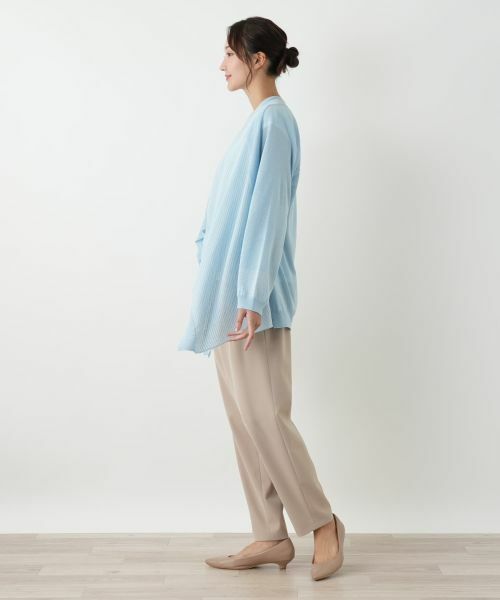 Leilian PLUS HOUSE / レリアンプラスハウス カーディガン・ボレロ | イレギュラーヘムカーディガン | 詳細2