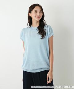 Leilian PLUS HOUSE / レリアンプラスハウス ニット・セーター | フレンチスリーブニット