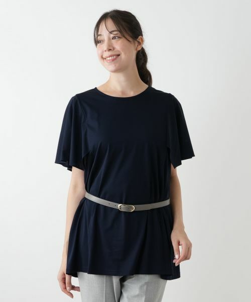 Leilian PLUS HOUSE / レリアンプラスハウス ベルト・サスペンダー | オーバルバックルベルト | 詳細4