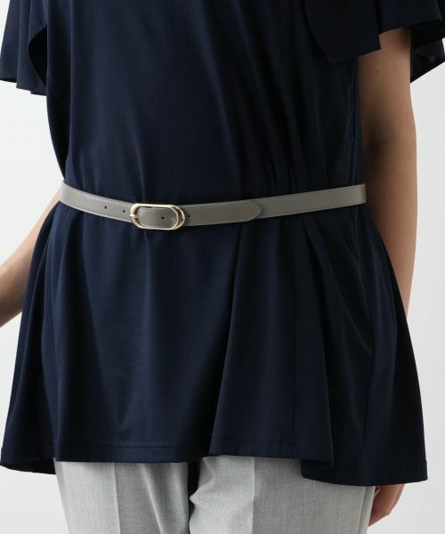 Leilian PLUS HOUSE / レリアンプラスハウス ベルト・サスペンダー | オーバルバックルベルト | 詳細5