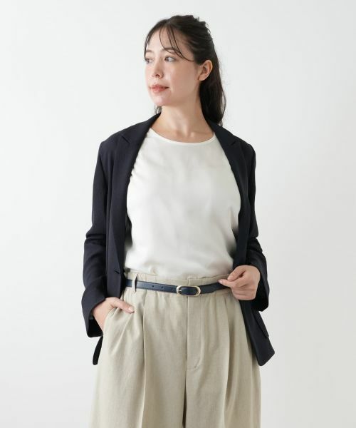 Leilian PLUS HOUSE / レリアンプラスハウス ベルト・サスペンダー | オーバルバックルベルト | 詳細6