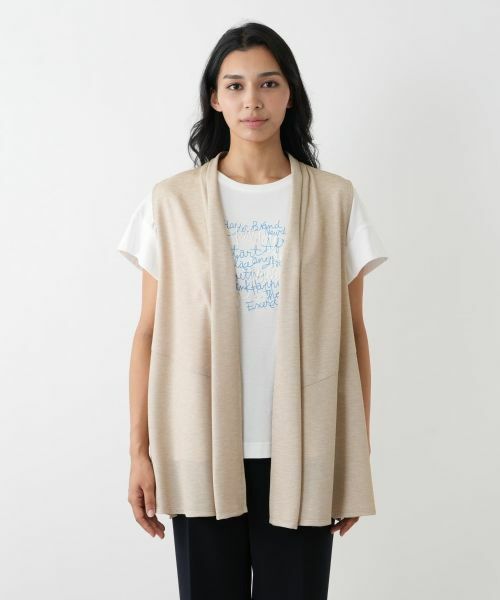 Leilian PLUS HOUSE / レリアンプラスハウス テーラードジャケット | 羽織りベスト【Leilian WHITE LABEL】 | 詳細10