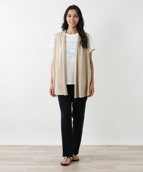 Leilian PLUS HOUSE / レリアンプラスハウス テーラードジャケット | 羽織りベスト【Leilian WHITE LABEL】 | 詳細7