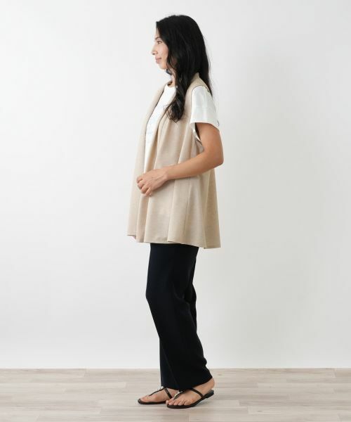 Leilian PLUS HOUSE / レリアンプラスハウス テーラードジャケット | 羽織りベスト【Leilian WHITE LABEL】 | 詳細8