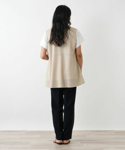 Leilian PLUS HOUSE / レリアンプラスハウス テーラードジャケット | 羽織りベスト【Leilian WHITE LABEL】 | 詳細9