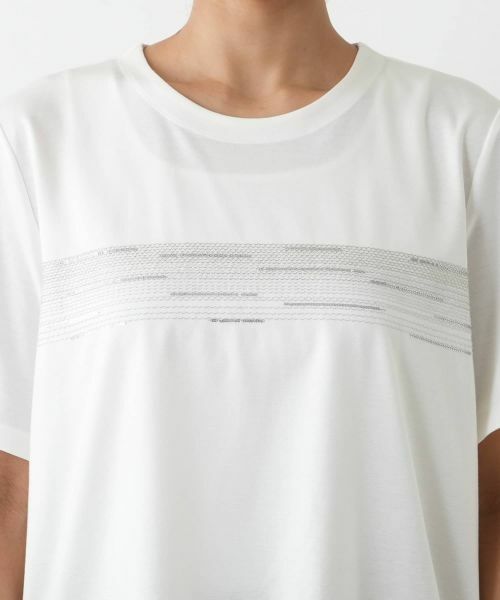 Leilian PLUS HOUSE / レリアンプラスハウス カットソー | 刺繍フレアカットソー【Leilian WHITE LABEL】 | 詳細10