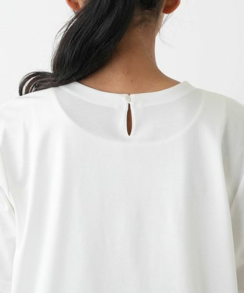 Leilian PLUS HOUSE / レリアンプラスハウス カットソー | 刺繍フレアカットソー【Leilian WHITE LABEL】 | 詳細11