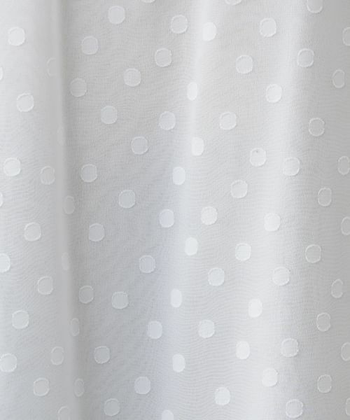 Leilian PLUS HOUSE / レリアンプラスハウス シャツ・ブラウス | ドットフレアブラウス【Leilian WHITE LABEL】 | 詳細18
