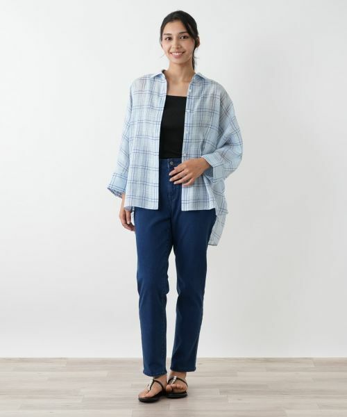 Leilian PLUS HOUSE / レリアンプラスハウス シャツ・ブラウス | ドルマンスリーブブラウス【Leilian WHITE LABEL】 | 詳細1